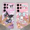 Case for Samsung Galaxy S26 S20 Plus S22 FE S23 Ultra Note 20 Ultra 10 S21 S25 Edge S24 Phone Cover Cartoon Kuromi My Melody