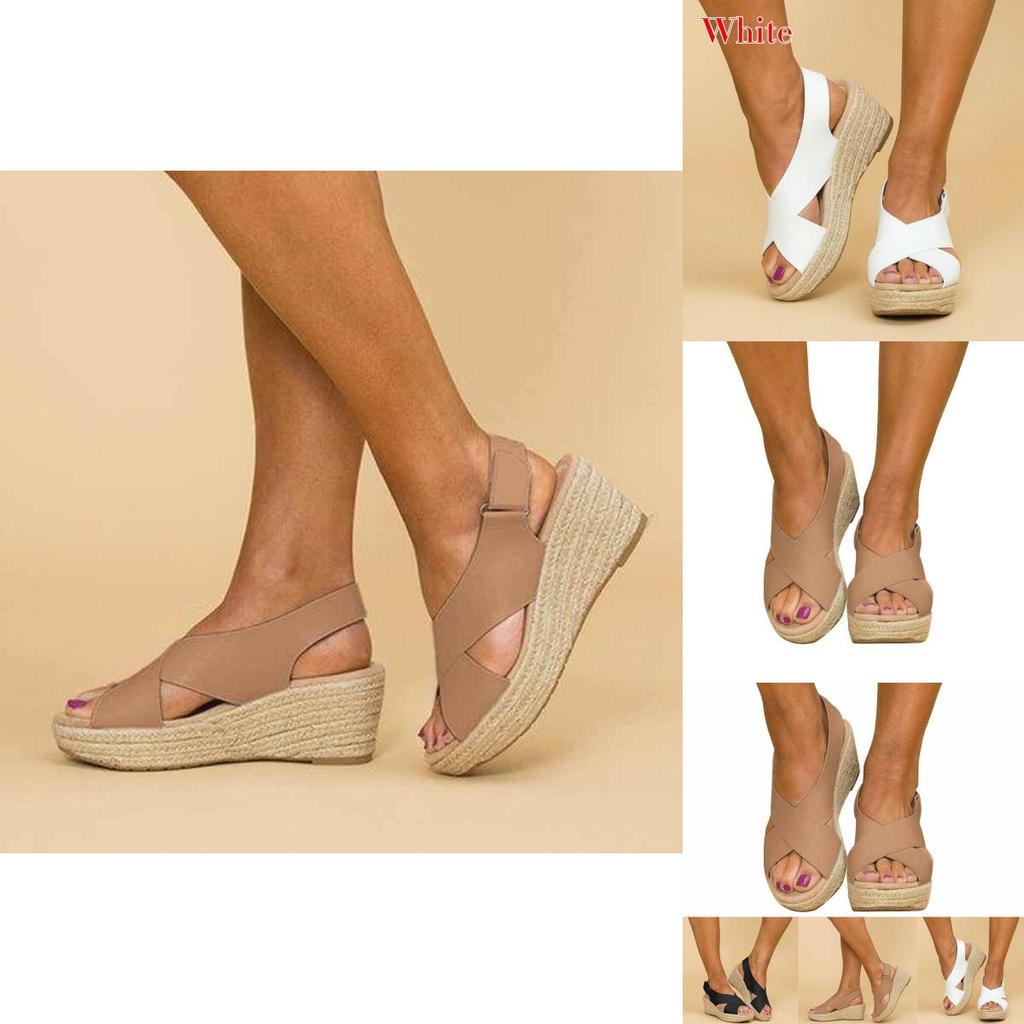 Elegant And Comfortable Women Summer Sandals Platforms Wedges For All-day Wear