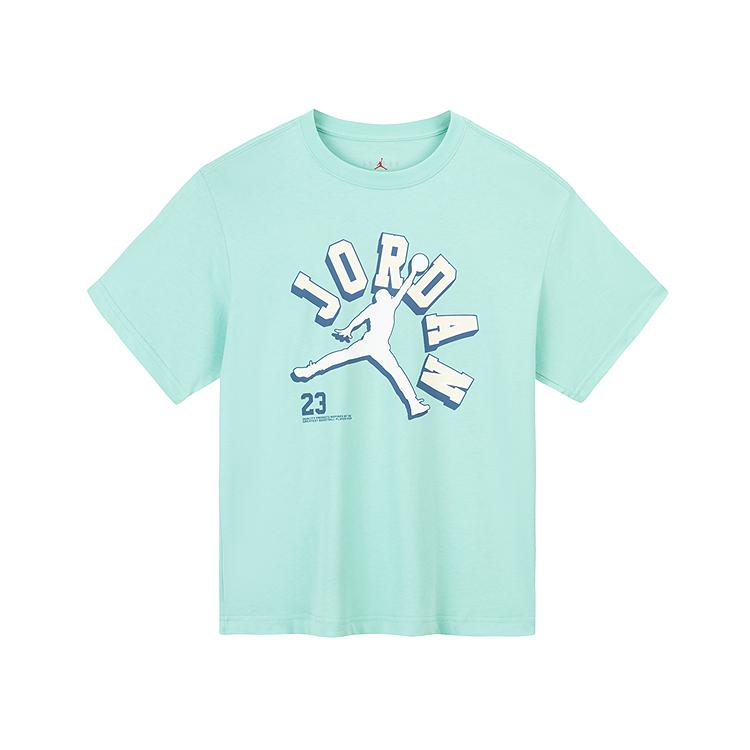 

New Jordan T Shirt Leaf Grid Color Kids JD2422075 (S)140/68