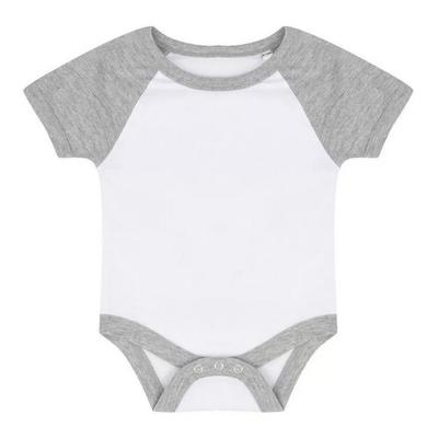 Larkwood Baby Baseball Short-Sleeved Bodysuit