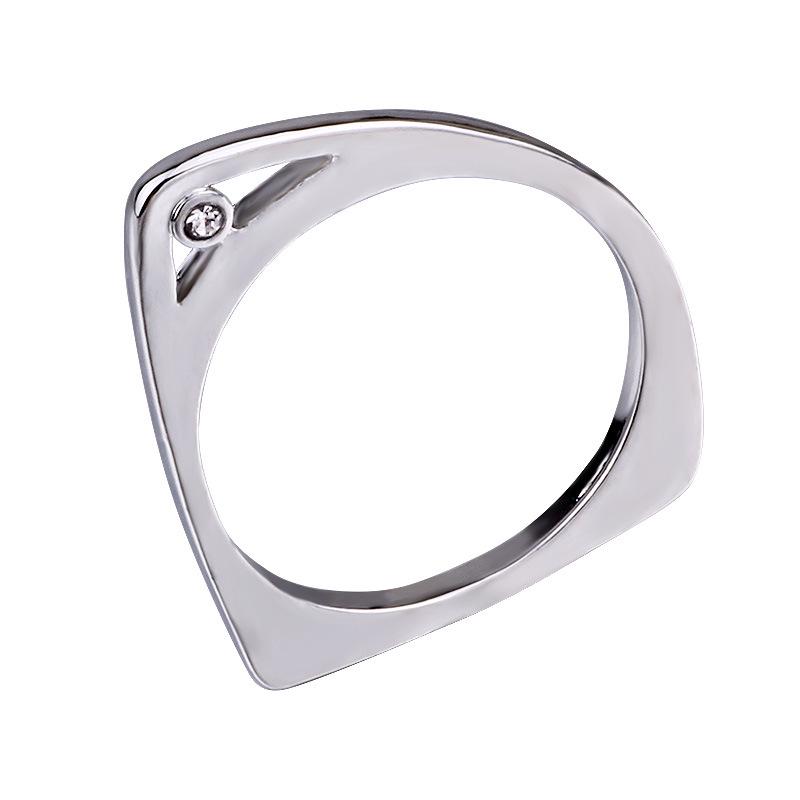 Sanjie Evropské a americké párové prsteny s inkrustovaným zirkonem: Nové módní doplňky