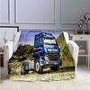 DAF Throw Blanket Truck Super Soft For Auto Parts Modern Cartoon Blanket Bedspread Throw Travel Dropship