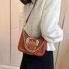 Mode Damen Kette Umhängetasche Designer Luxus Klassischer Trend Klassische Schultertasche Metall Leder Plutonium Damen Messenger Bag