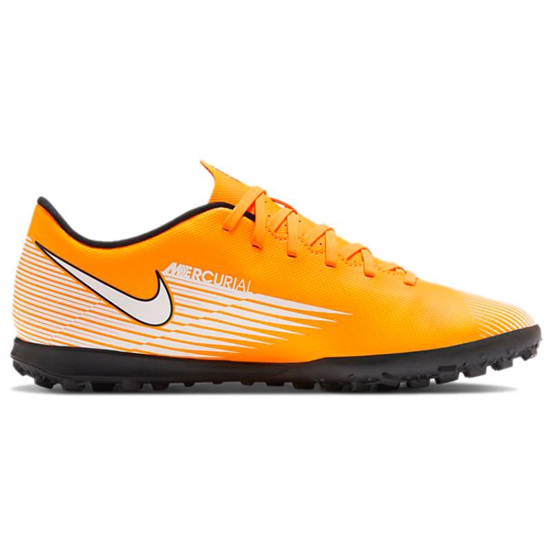 Nike Mercurial Vapor 13 Club TF Turf 'Black Yellow' Sneakers AT7999-801