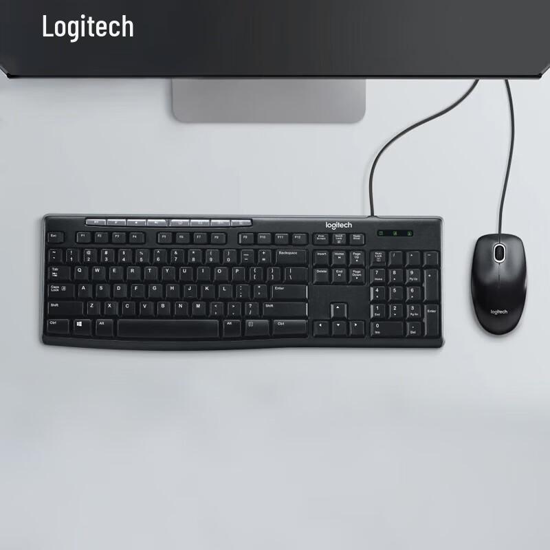 Logitech MK200 Wired Keyboard and Mouse Combo