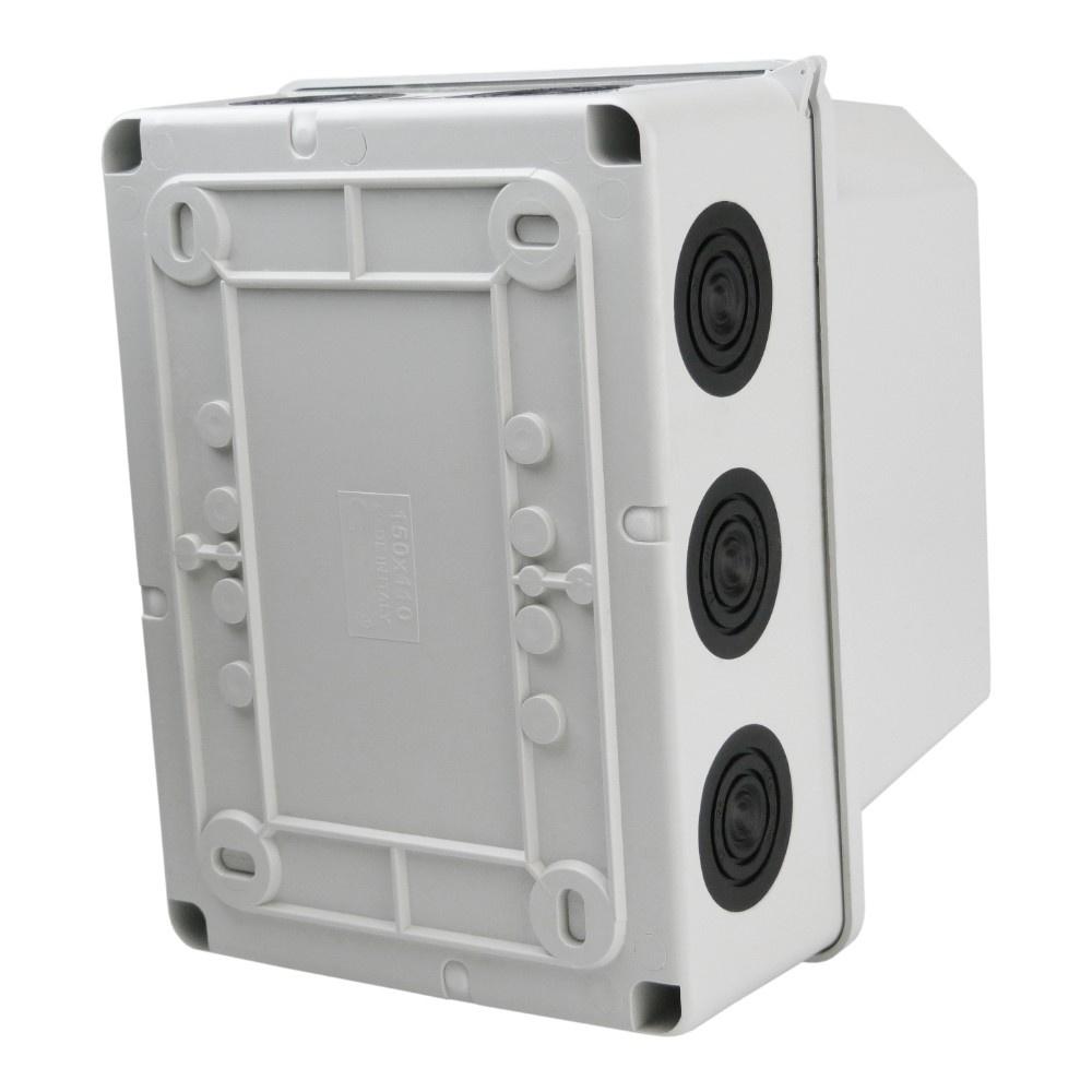 Puszka Natynkowa Z Dławikami 150X110X135Mm Wysoka Pokrywa Ip66