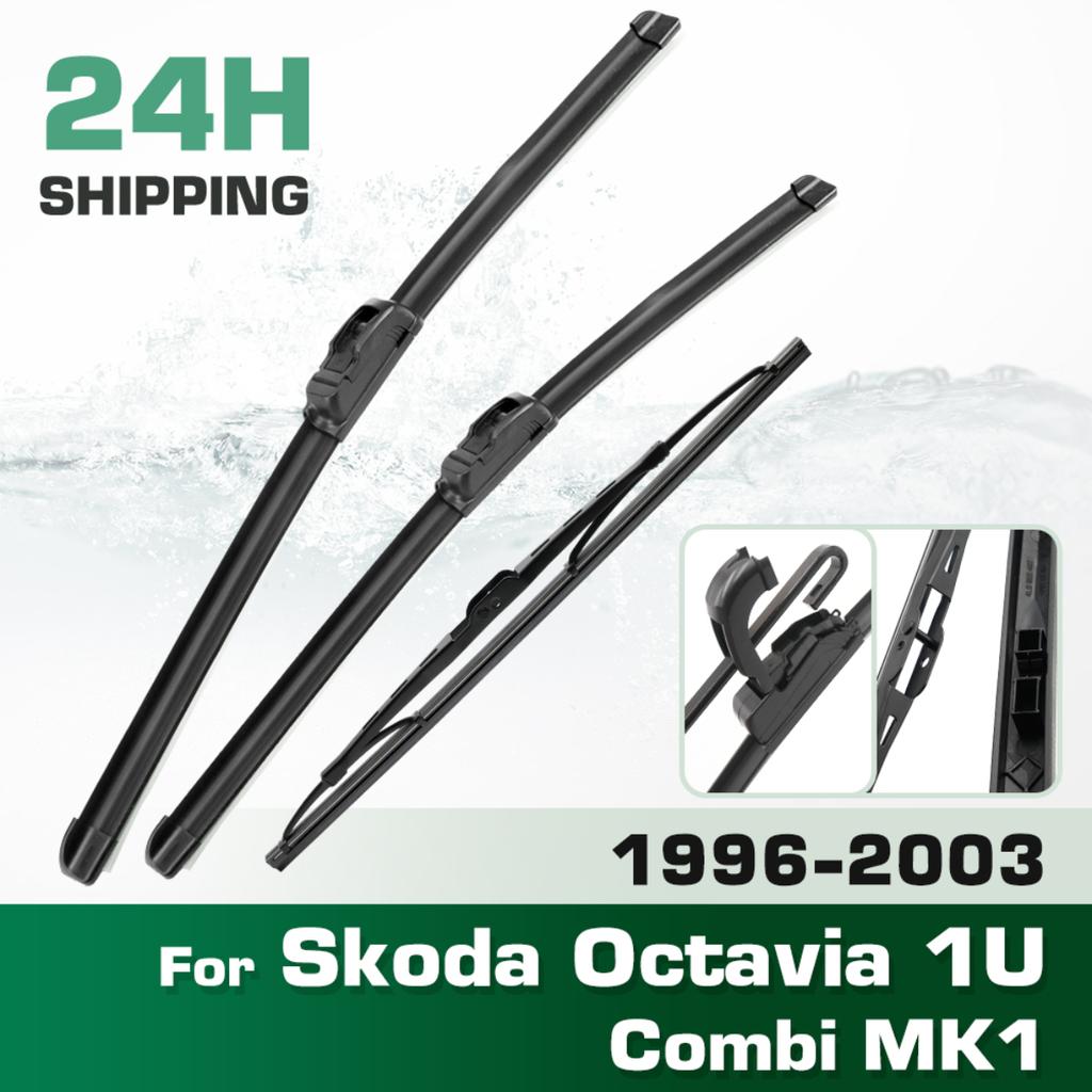 For Skoda Octavia 1U Combi MK1 1996-2003 1997 Wiper Front & Rear Wiper Blades Windshield Windscreen Window Brushes 21"+19"+14