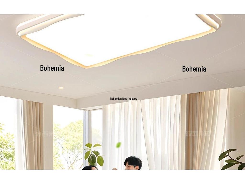 2025 Smart Voice-Controlled Full Spectrum Living Room and Bedroom Ceiling Light Package