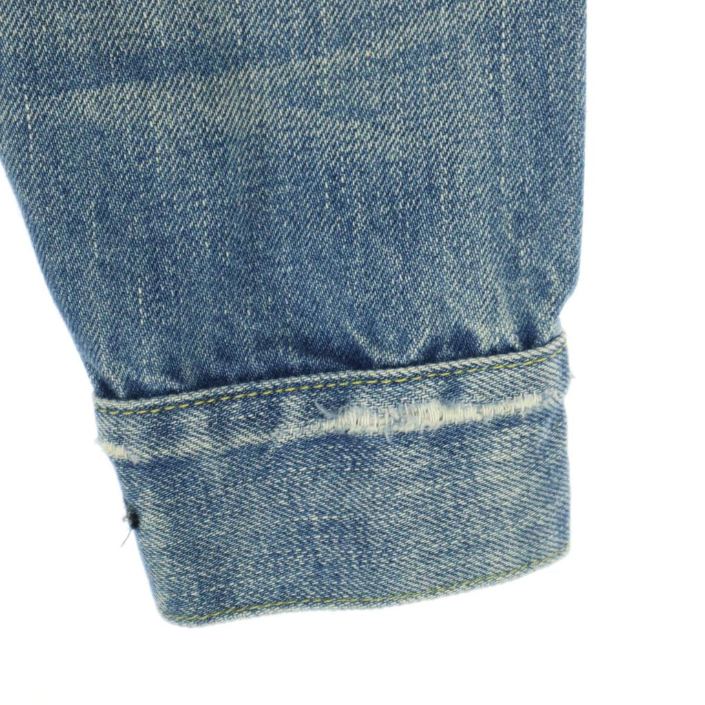 REMI RELIEF Made in Japan Cotton Long sleeve Tracker Denim Jacket M Blue Women Used