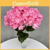 Handgjord Hortensia Macrophylla Heminredning Diy Blomma För Bröllop Och Fotorekvisita