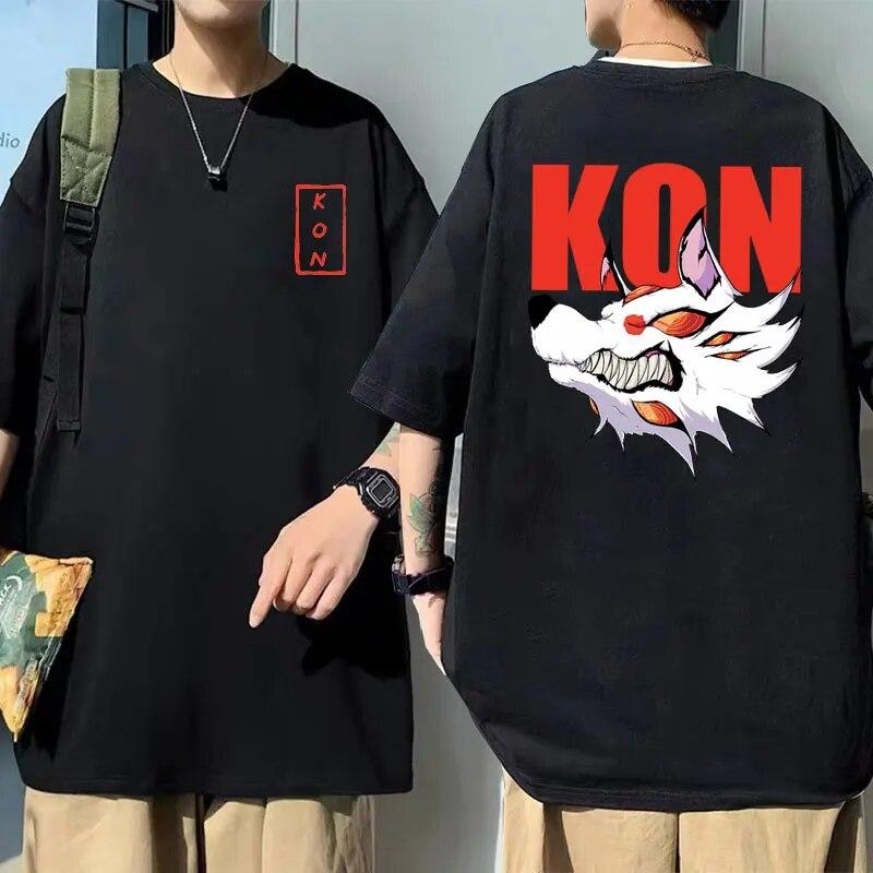 Tricou cu imprimeu Anime japonez Chainsaw unisex Hayakawa Aki Fox Devil Kon Tricou unisex din bumbac moale Tricou unisex femei Unisexga Streetwear