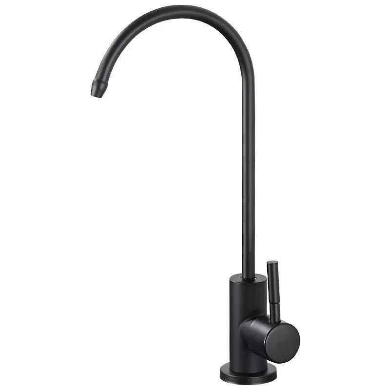 Edelstahl Küchenarmatur & Wasserfilter für Direktes Trinken gray