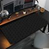 Black And White Gamer Mouse Pad Geometric line Gaming Keyboard Mat Speed Desk Mats Laptop Office Carpet Table Accessories Pads