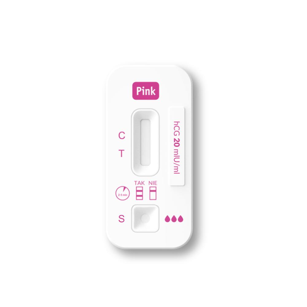 Pink Pregnancy Test Platelet 25 /U 1 Piece