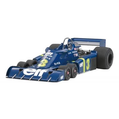 Tamiya 120 Grand Prix Collection Series No.58 Tyrell P34 1976 Japan GP Plastic Model 20058 Molding Color