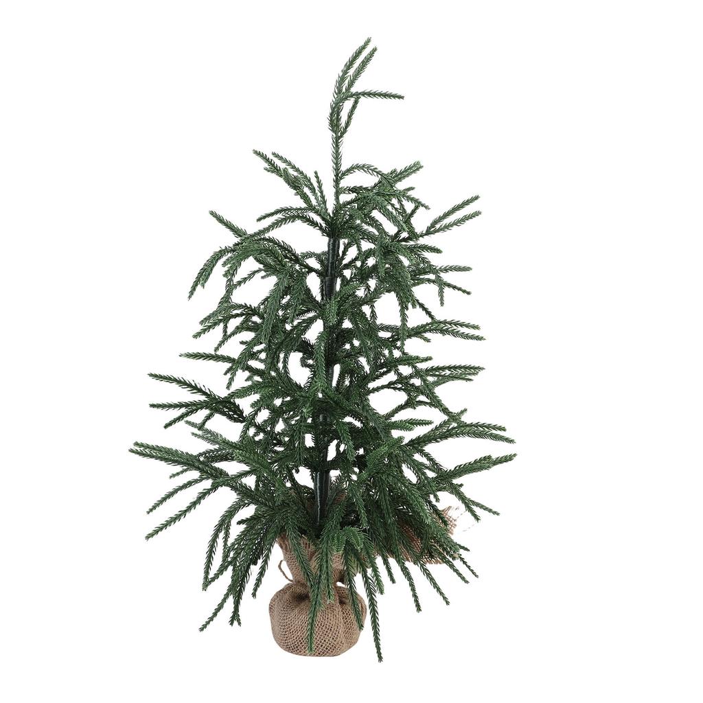 Christmas Decoration Artificial Xmas Tree Mini Xmas Pine Tree Tabletop Centerpiece for Home Holiday Indoor Dining Table Decor