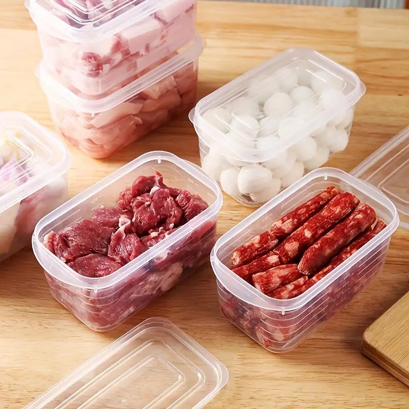 1/2/5pcs Refrigerator Storage Box Fridge Organizer Fresh Vegetable Fruit Storage Container Food Crisper Box Kitchen Organizer