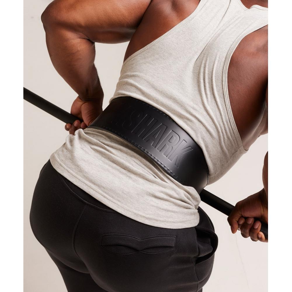 Gymshark Tapered Double Prong Lifting Belt Black I1b7o Bb2j