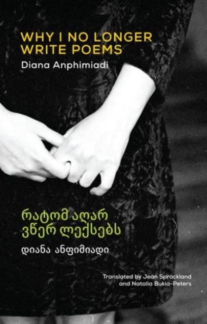 Why I No Longer Write Poems by Diana Anphimiadi Paperback Book 9781780375472