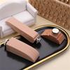 Wood Sanding Blocks Handmade Leather Craft Grinding Polishing Tool Wood Sandpaper Block Leather Craft Accessories