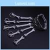 Alloy Skeleton Punk Finger Bone Chain Bracelet For Women Gift And Party Decor