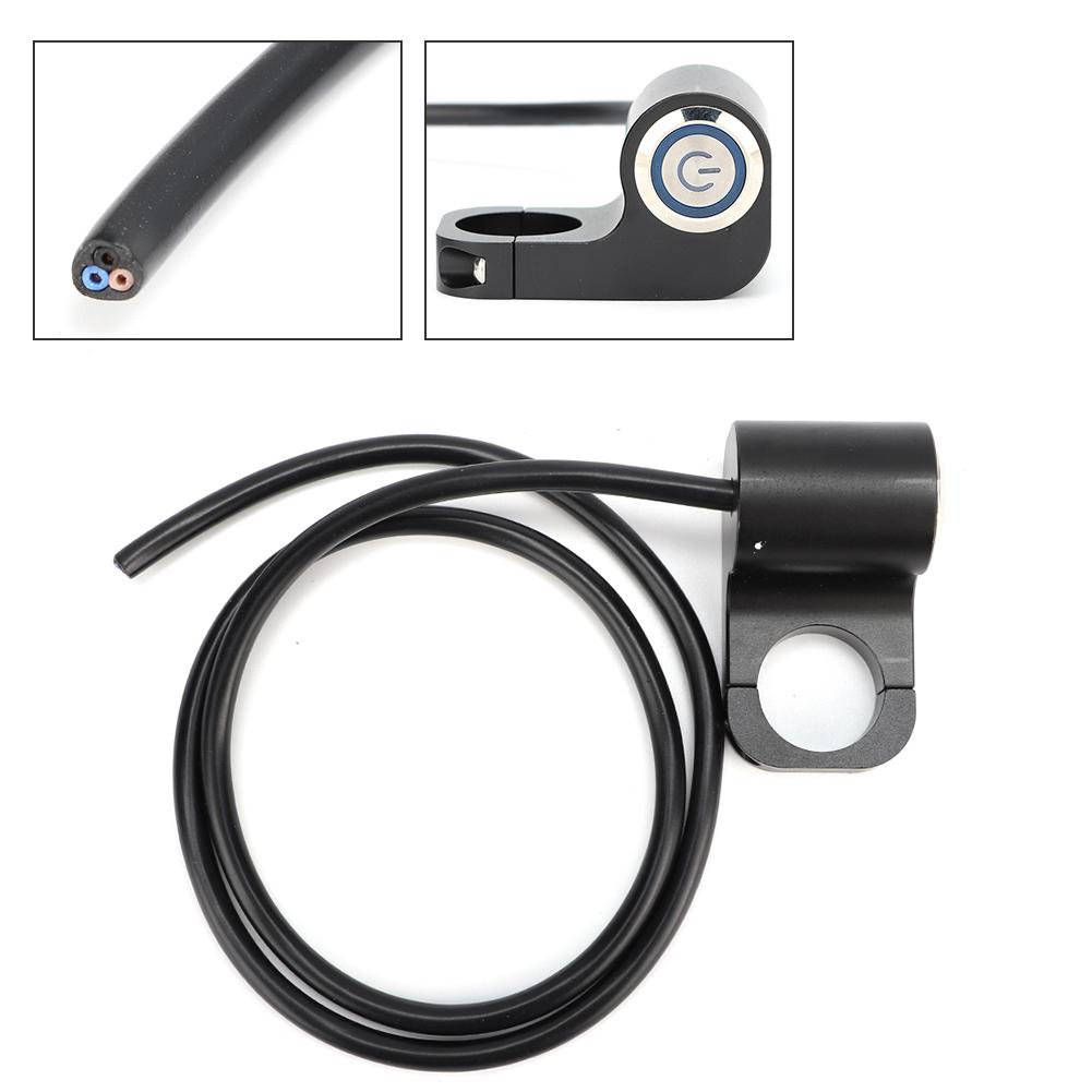 22MM Stainless Steel Spot Light Switch Modification Handlebar Switch With Power Sign