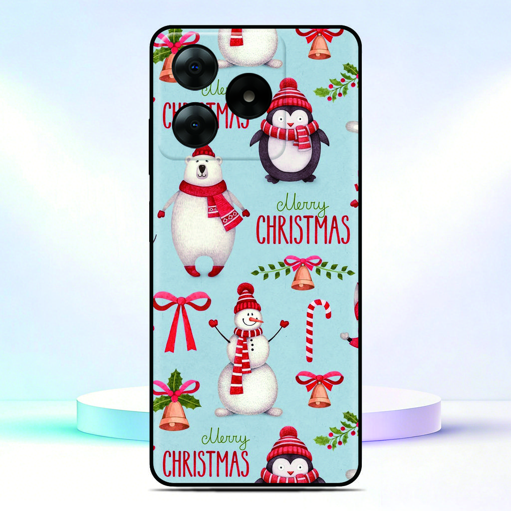 Merry Christmas Phone Case For Cubot A40 X100 A20 A10 Max 5 3 P80 P50 X70 X50 Note 60 50 21 J7 Power Custom Picture Back Cover