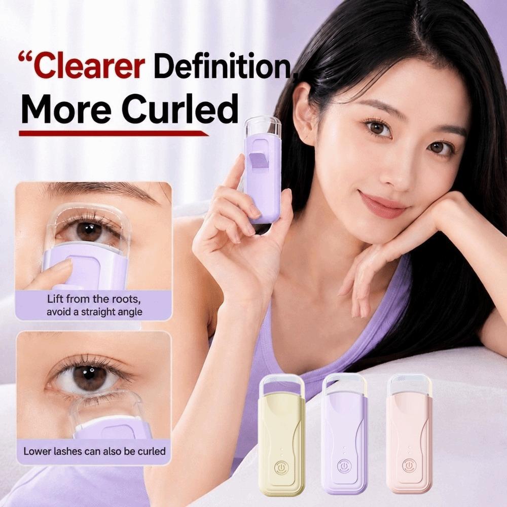Fast Heating Electric Lash Curler USB Charging Lash Curling Tool For Daily Makeup