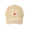 Spring Summer Ins Korean Trendy Cotton Sun Baseball Cap Women Japanese Small Fresh Face Small Love Heart Embroidery Baseball Cap