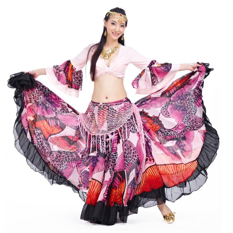 Oriental Dance Swinging Skirt Flower Skirt Set Belly Dance Skirt Swinging Dance Skirt Belly Dance Skirt Set