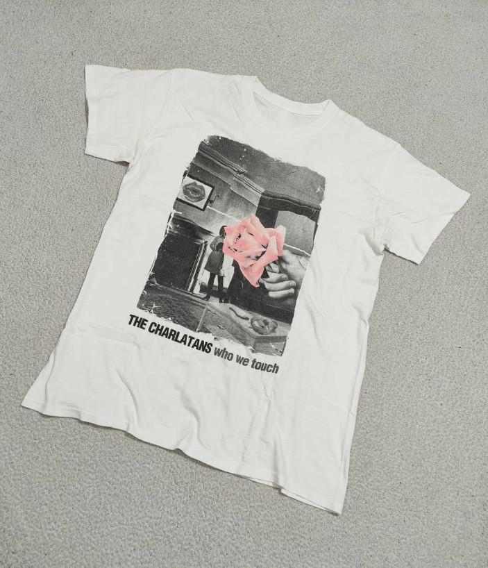 

THE CHARLATANS Who We Touch Футболка Топы Футболка 100% Хлопок Унисекс M
