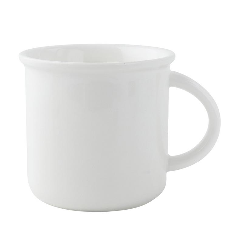 Retro Ceramic Coffee Milk Breakfast Drinking Cup Household Couple Cup Nostalgic High-End Teacup
