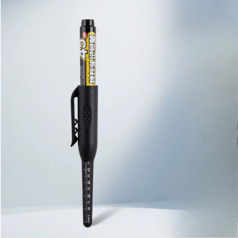 1/3/6PCS 45mm Deep Hole Long Head Paint Markers For Metal Perforating Waterproof Bathroom Woodworking Graffiti Paint Supplies