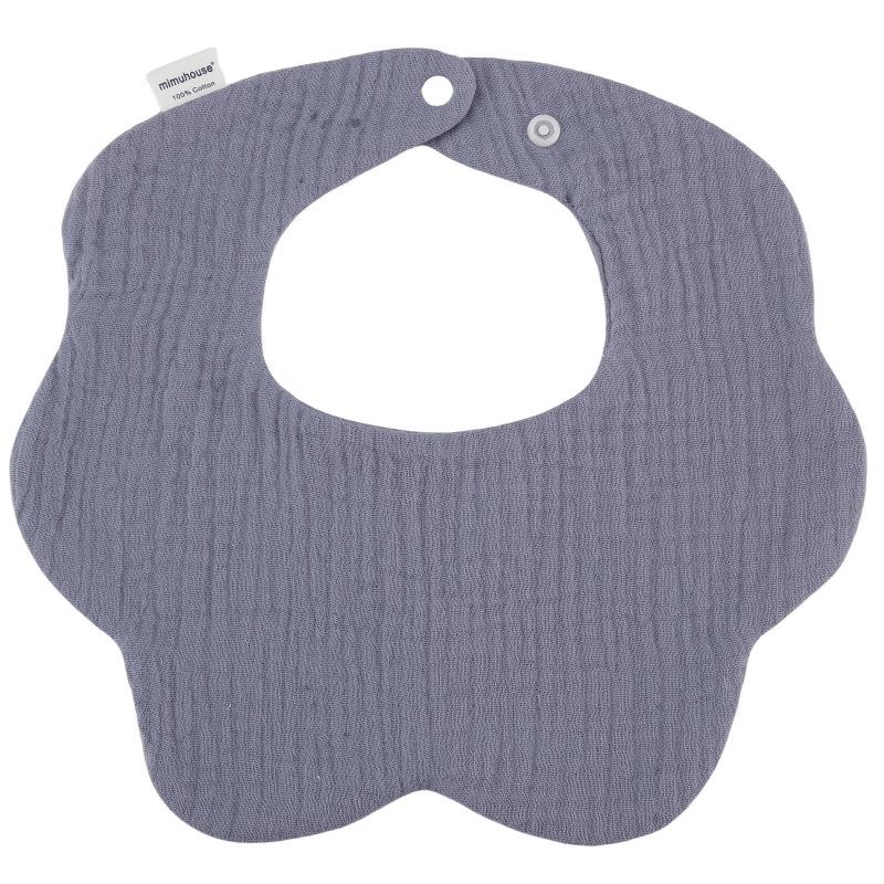 360° Pure Cotton Double-Sided Baby Drool Bibs