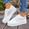 New Style Women's Shoes with Mesh Surface, Breathable and Thick Sole, Casual Single Shoes