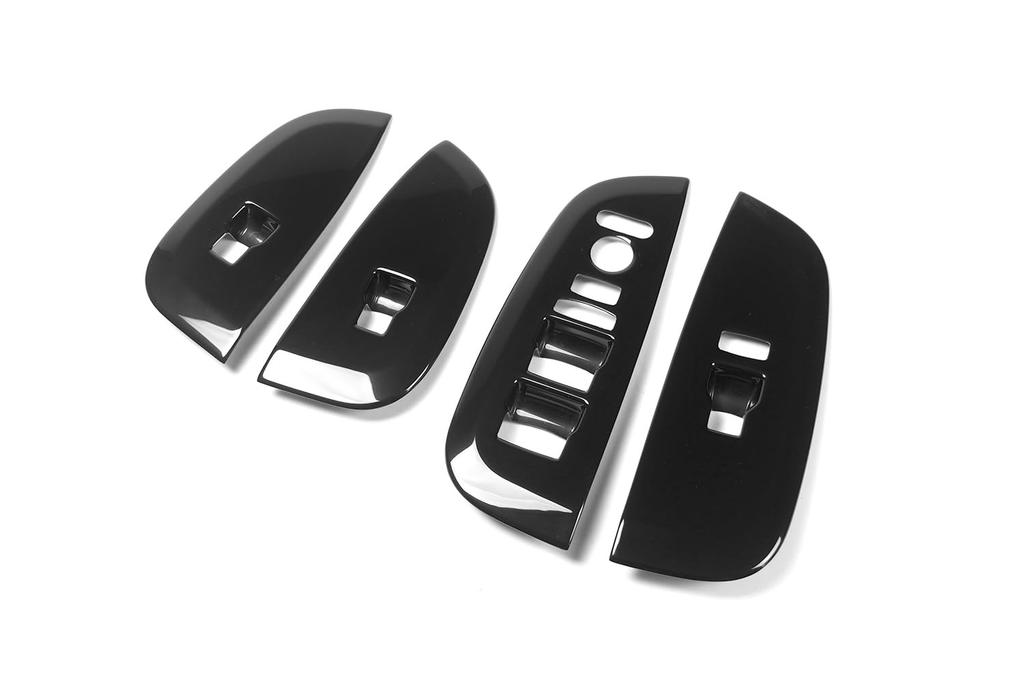 SecondStage PWSW Panel for Honda Series Rear Seat Piano H092BLK (Door Switch) ZR-V/RZ (without Heaters), Black,