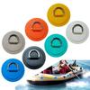 Stainless Steel D-Rings Pad/Patches for PVC Inflatable Boat Raft Dinghy Kayak No Glue Included Boat Accessories