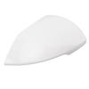 Side Mirror Cover Cap Unpainted White Rearview Wing Mirror Cap Weather Resistant Replacement for Elantra 2021 To 2023