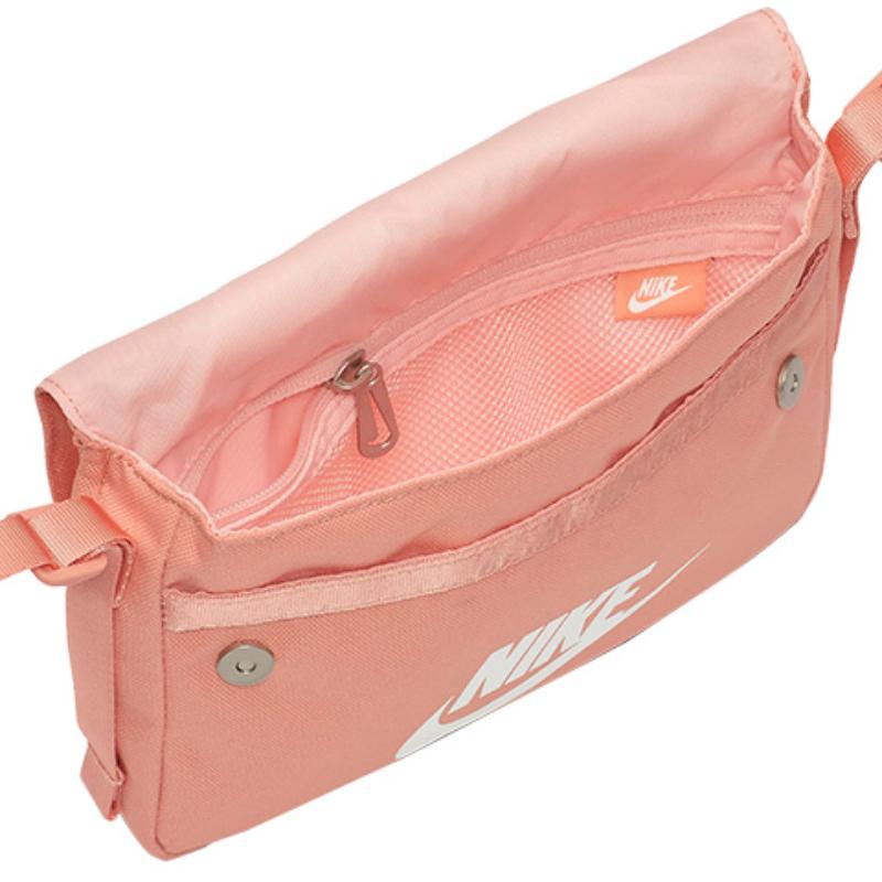 Nike Polyester Shoulder Bag Crossbody Bag Regular Women's Light Wisteria Root Umber Casual CW9300-824