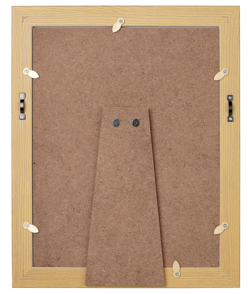 Kenko Farb-Erinnerungsfoto mit Rahmen, 6-fach, Schwarz, Ständer, Kunstharz, JIR-6-BK