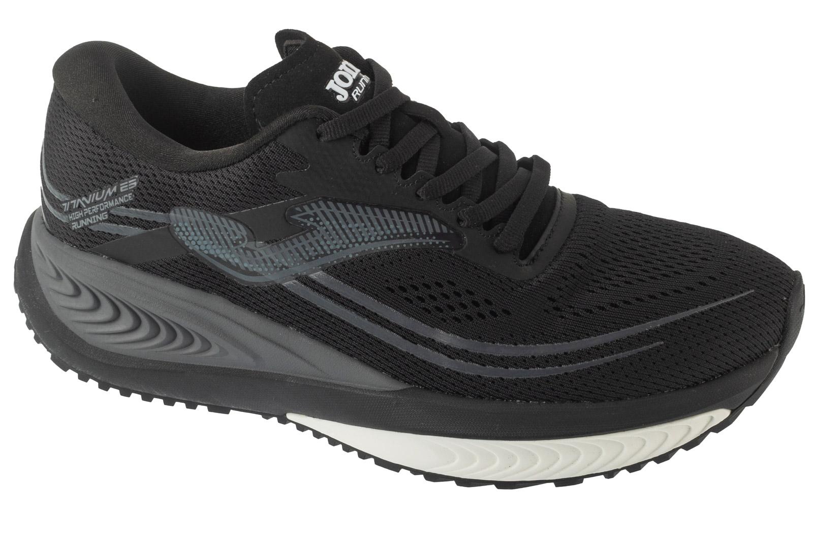 Joma Titanium 25 RTITAW, Zapatillas de running negras para hombre 42,5 negro