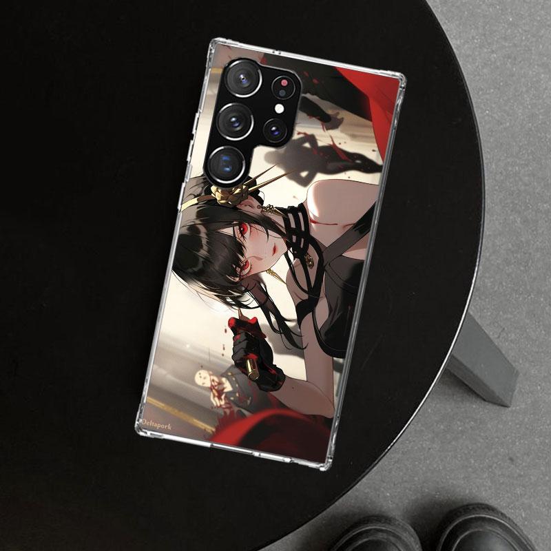 S-Spy Family Yor F-Forger Phone Case Cover for Samsung Galaxy S26 S25 Edge S24 S23 Ultra S22 Plus S21 FE S20 + Art Customized Fu