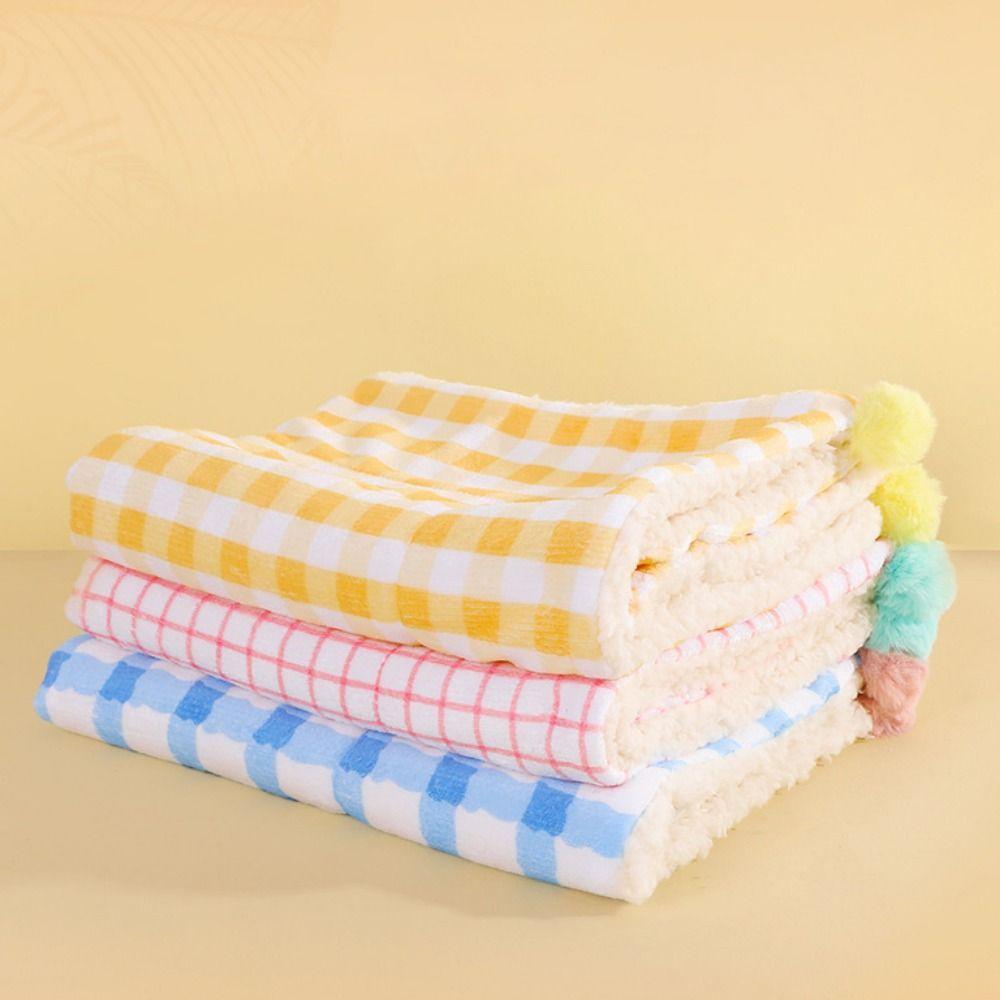 Soft Cat Sleeping Mat Thickened Pet Floor Mat Dog Mattress Pet Bed Cover Autumn