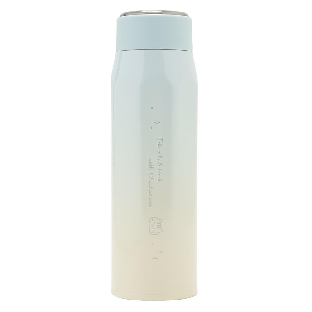 Stainless Steel Bottle 480ml Cute Cat Lightweight Gift Day Cat Lover Present Keeps Drinks Cold Hot Cat Goods Character Water Bottle Wide Mouth Direct