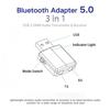 ZF-169 Plus ثلاثة في واحد بلوتوث 5.0 جهاز إرسال/استقبال محول الصوت جهاز إرسال بلوتوث صغير AUX ستيريو لتلفزيون موسيقى السيارة