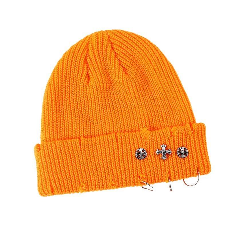 Knit Hat For Men Women Fall Winter Acrylic Warm Windproof Outdoor Sports Fashion Accessory