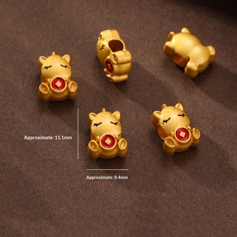 5Pcs Zinc Alloy Painted Pony Pendant Charms Diy Necklace Bracelet Earrings Accessorie