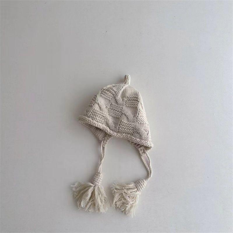 Girl Winter Fluffy Suede Princess Hat With Ear Protection For Kids