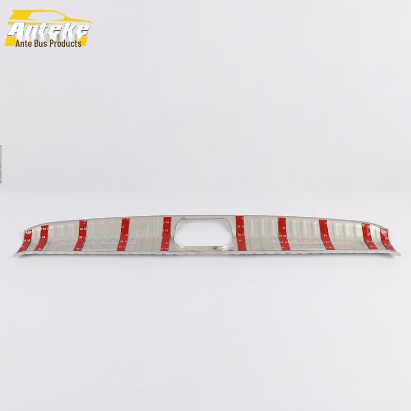 Stainless Steel Rear Bumper Trim & Trunk Protector for Hanteng 19 V7