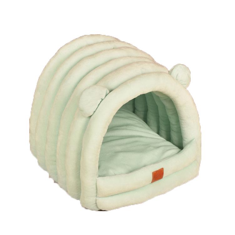 Cat House for All Seasons Winter Cat House Enclosed Cat and Kitten Bed Winter Kennel Winter Warmth Supplies